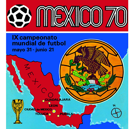 Album Panini de 1970 coupe du monde du Mexique