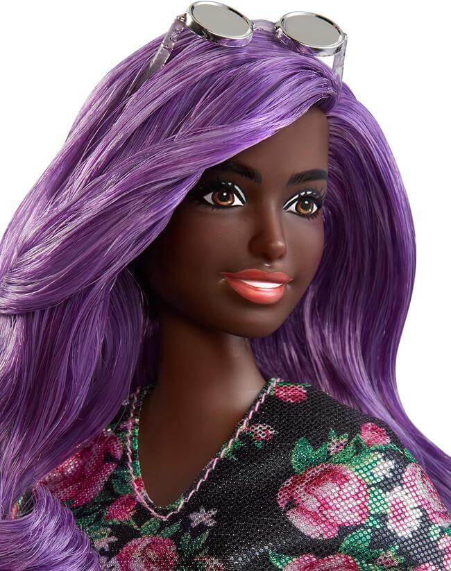 Barbie Fashionistas #125 Cheveux Violets9.jpg