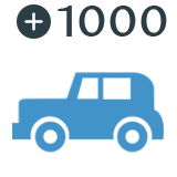 1000 objets renseignés